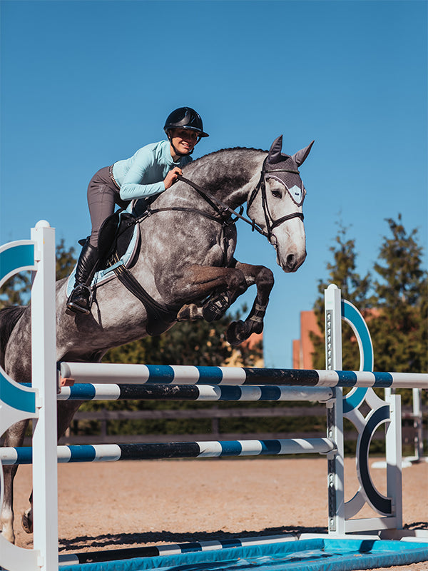 Jump Saddle Pad Original Equestrian Stockholm Jump Saddle Pad Ice Blue Pearl detalle 6