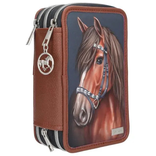 Cabezadas Estuche triple LUXURY HORSE - Miss Melody para equitación - vista 3