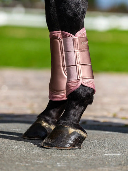 Protectores Doma Mesh Midsummer Blush - Equestrian Stockholm