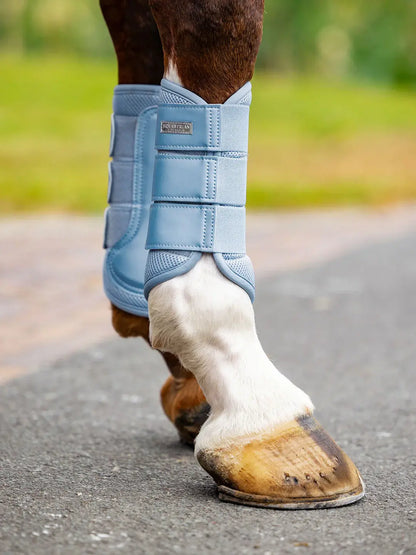 Protectores Doma Mesh Midsummer Blue- Equestrian Stockholm