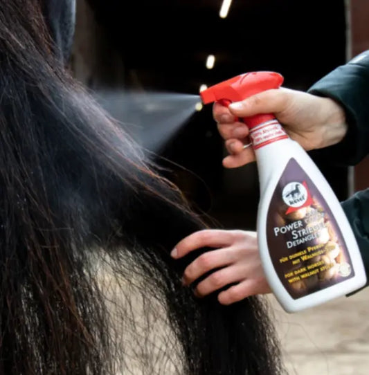 Desenredante Crin para caballos de capa oscura - Leovet