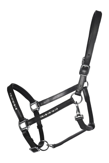 Cabezada Cuero Sparkle HKM - vista principal
