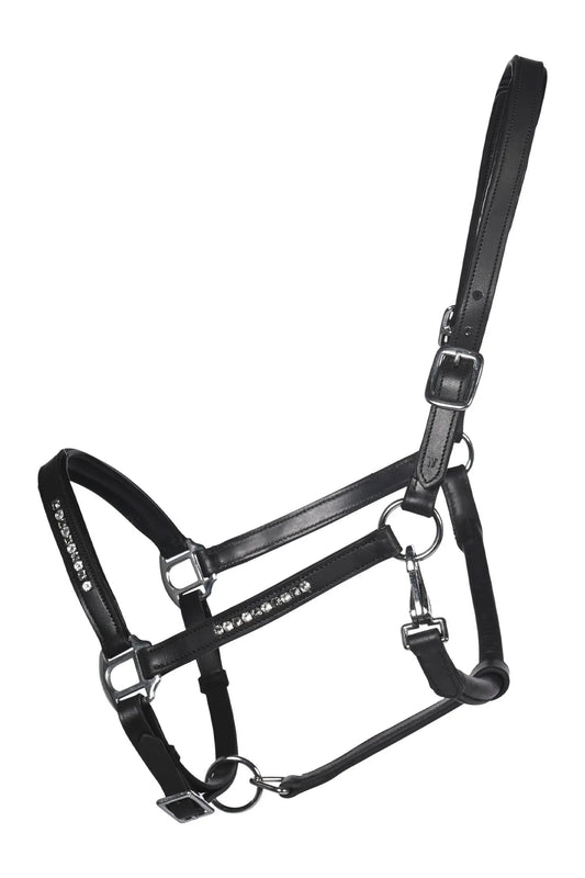 Cabezada Cuero Sparkle HKM - vista principal