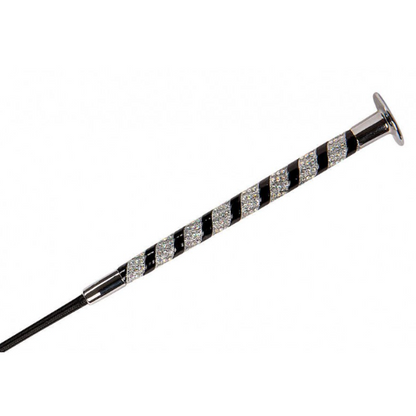 Fusta de doma WHIP & GO Diamond 120 cm EKKIA para equitación - vista 2
