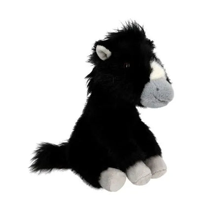 Peluche caballo negro 20 cm Miss Melody - vista 3