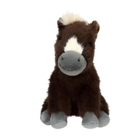 Peluche caballo marrón 20 cm Miss Melody - vista 2