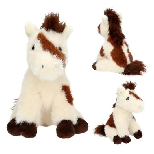 Peluche caballo con manchas 20 cm Miss Melody - vista principal