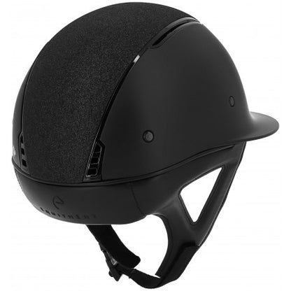 Cascos Inserto negro brillante, parte superior en tejido crystal fabric - Soa Equithème para equitación - vista 3