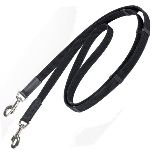 Riendas Stübben Web reins Icelandic con Rotating Karabiner Hooks para equitación