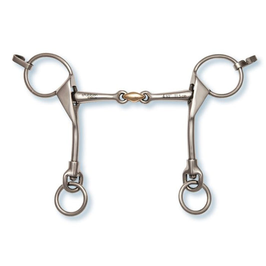 Accesorio ecuestre Weymouth Bits Stübben Icelandic Weymouth Bit HERNING double broken para equitación
