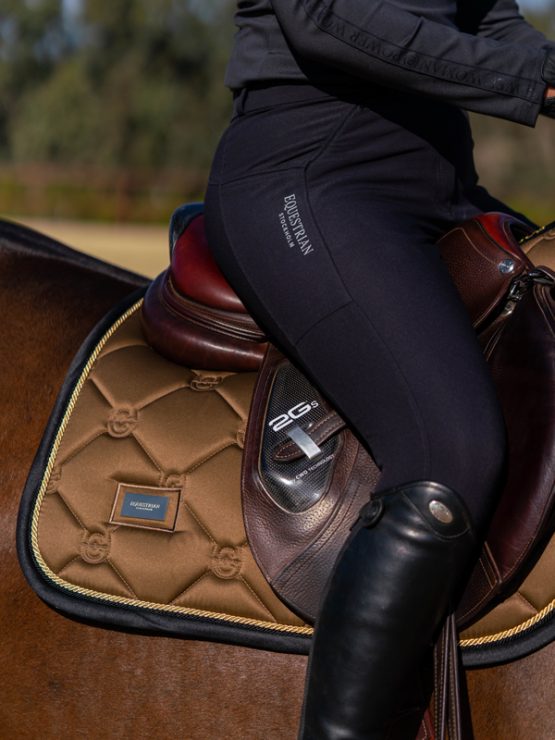 Jump Saddle Pad Original Equestrian Stockholm Jump Saddle Pad Golden Brass detalle 2