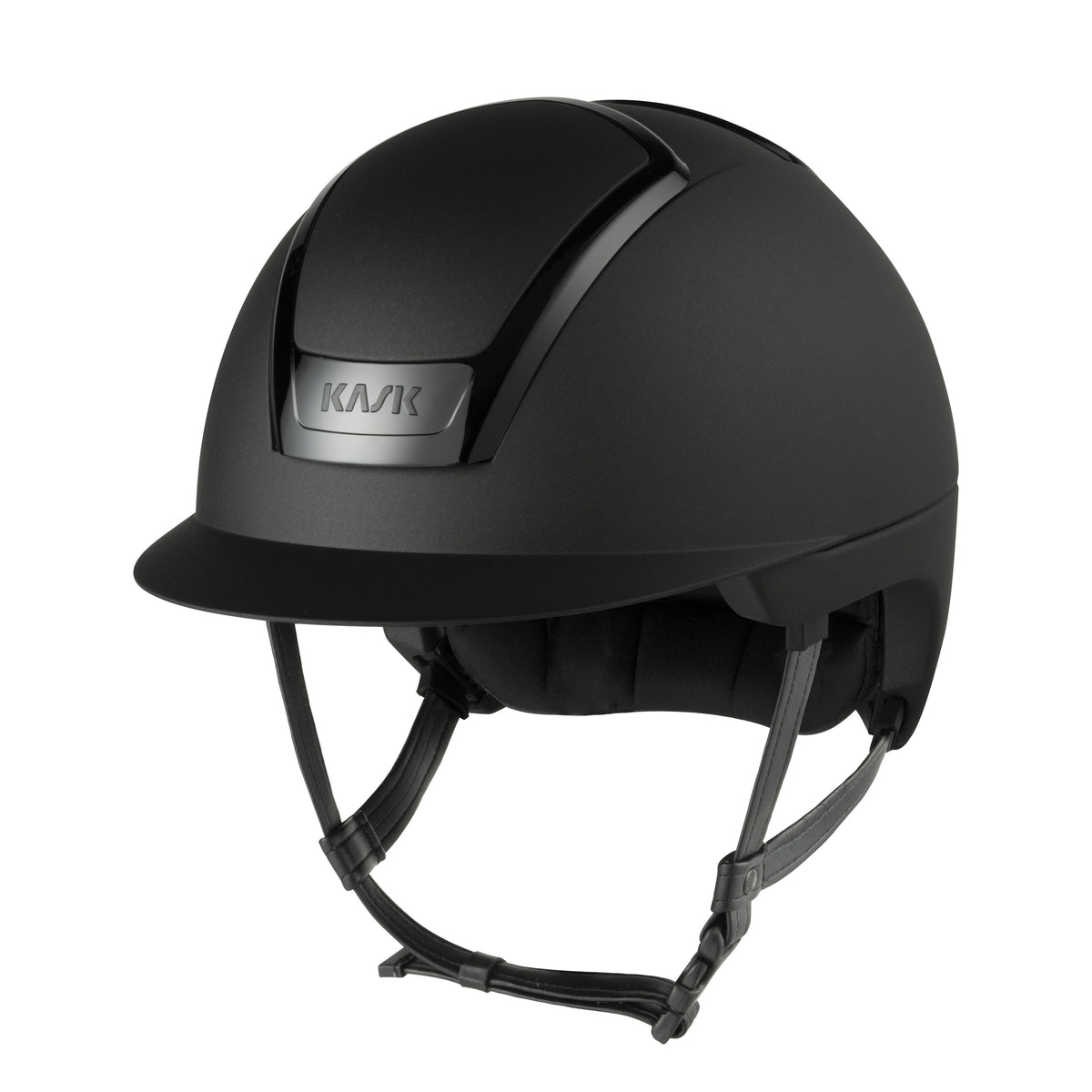 Casco KASK Nemesi Smokey Black, acabado metalizado