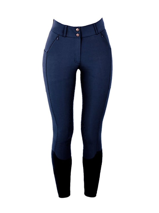 Pantalones Riding pantalón de equitación Elite Equestrian Stockholm Riding pantalón de equitación Elite Lagoon Blush para equitación