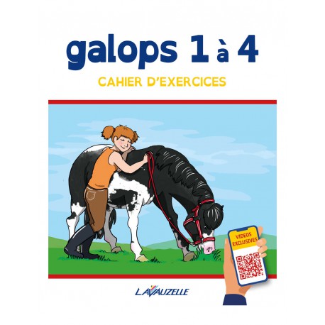 Cuaderno de ejercicios galop 1 a 4 con vídeos - Lavauzelle - Lavauzelle