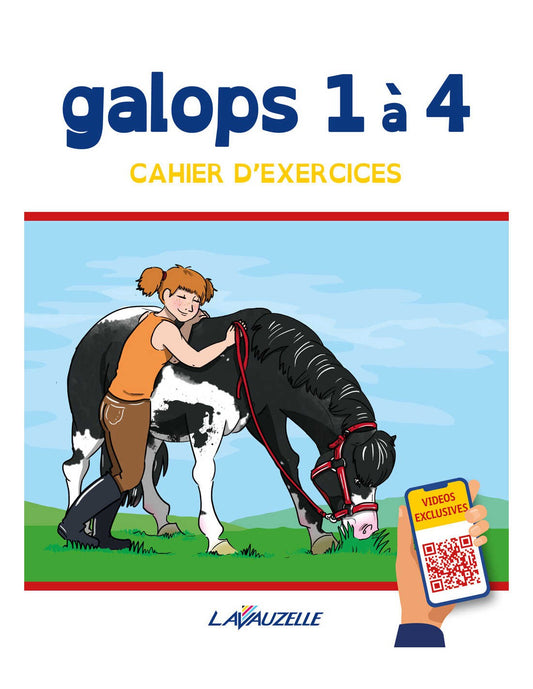Cuaderno de ejercicios galop 1 a 4 con vídeos - Lavauzelle