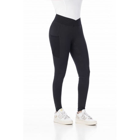 Legging de equitación "Je t’aime" – EK-Flora - Equithème