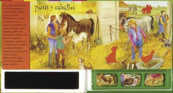 Libro De Caballos Y Ponis Con Imanes - Rincón del Valle