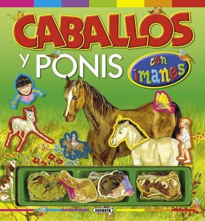 Libro De Caballos Y Ponis Con Imanes - Rincón del Valle