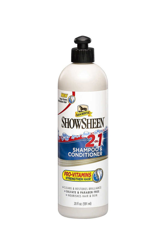 Loción - ShowSheen 2-en-1 Champú & Acondicionador - Absorbine