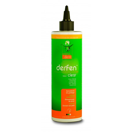 Accesorio ecuestre Loción - DERFEN™ Clear - Animaderm para equitación