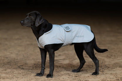 Manta para caballo Equestrian Stockholm Reflective Dog Rug Luminous Black detalle 3
