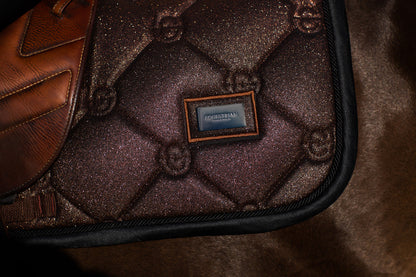 Jump Saddle Pad Glimmer Equestrian Stockholm Jump Saddle Pad Mahogany Glimmer detalle 7