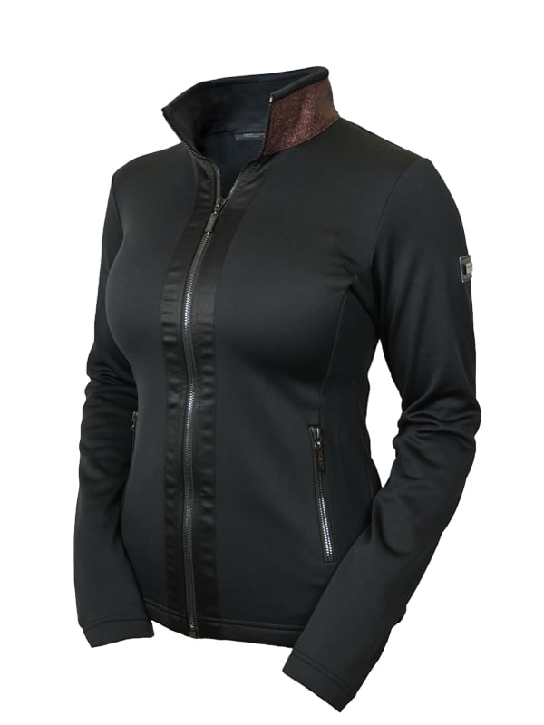 Fleece Jacket Equestrian Stockholm Fleece Jacket Mahogany Glimmer vista principal
