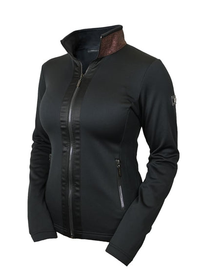 Fleece Jacket Equestrian Stockholm Fleece Jacket Mahogany Glimmer vista principal
