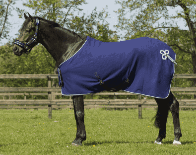 Manta polar con adorno QHP para equitación