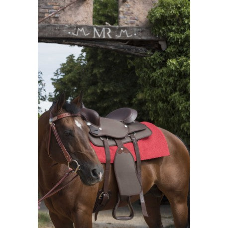 Mantillas Navajo lisa de algodón/acrílico - Westride para equitación - vista 4