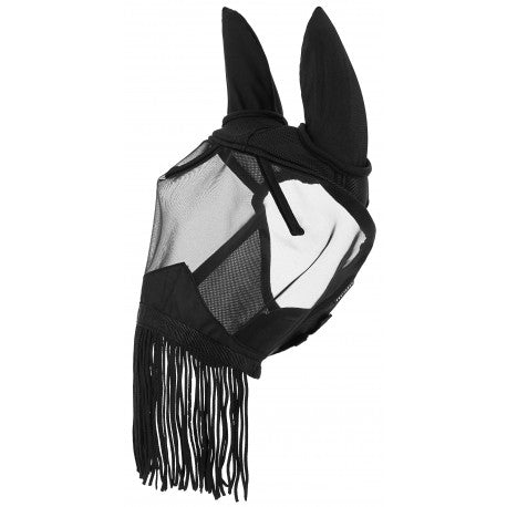 Máscara anti-moscas/uv - Franges - Equithème para equitación
