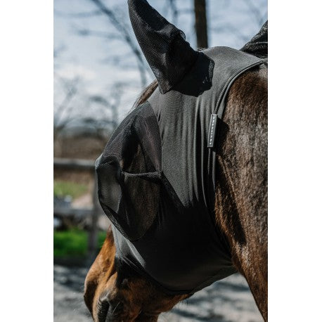 Máscara anti-moscas/uv - Lycra - Equithème para equitación