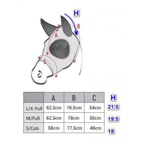 Máscara antimoscas - Titanium Come Best - Lami-Cell