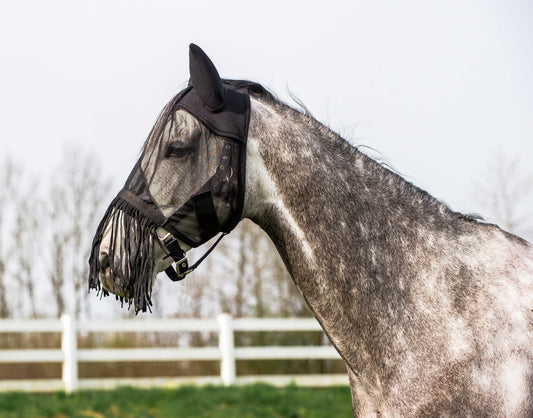 Máscara contra moscas - Flecos - Riding World