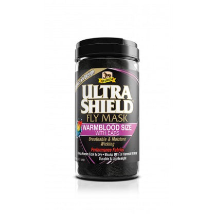 Máscaras antimoscas - UltraShield Flymask, con orejeras - Absorbine