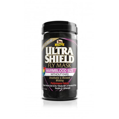Máscaras antimoscas - UltraShield Flymask, sin orejeras - Absorbine