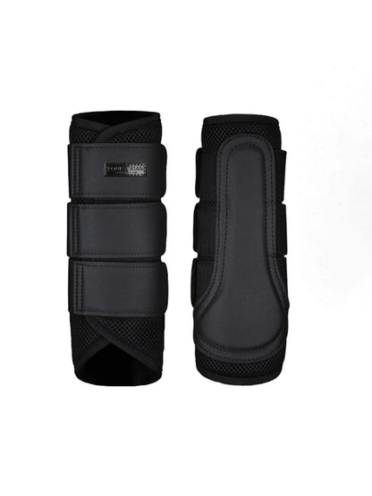 Protectores Doma Classic Mesh All Black Equestrian Stockholm - vista principal