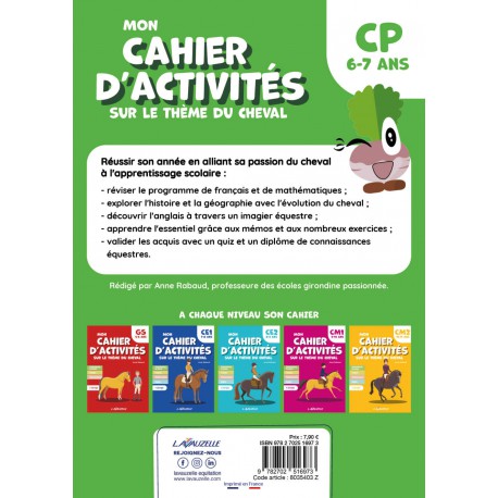 Accesorio ecuestre Mi libro de actividades - Nivel CP - Lavauzelle para equitación - vista 4