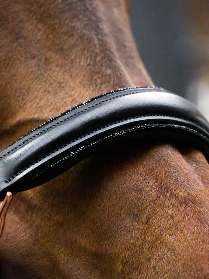 Anatomic Glimmer Leather Halter Equestrian Stockholm Glimmer Anatomic Leather detalle 5