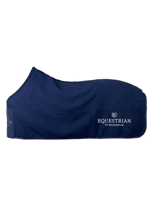 Manta para caballo Equestrian Stockholm Fleece manta Explore Midnight Blue para equitación - vista 2
