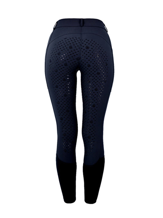 Pantalones Riding pantalón de equitación Elite Equestrian Stockholm Riding pantalón de equitación Elite Midnight para equitación
