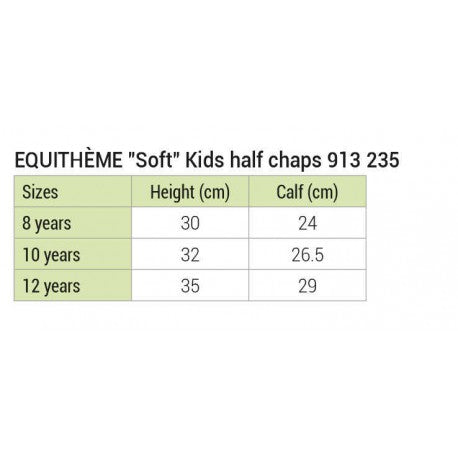 Mini-chaps - Soft - Equithème - T.Mini