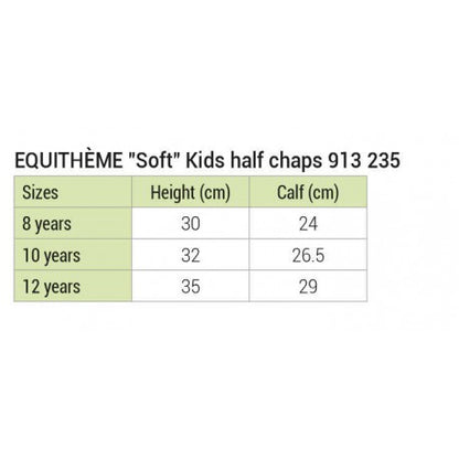 Mini-chaps - Soft - Equithème - T.Mini