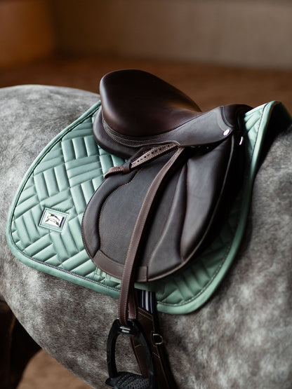 Jump Saddle Pad Modern Equestrian Stockholm Jump Saddle Pad Modern Mint Green detalle 9