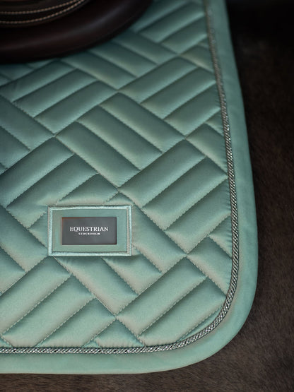 Jump Saddle Pad Modern Equestrian Stockholm Jump Saddle Pad Modern Mint Green detalle 5