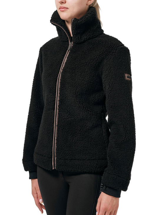 Teddy Fleece chaqueta Equestrian Stockholm Teddy Fleece chaqueta Modern Mocha para equitación