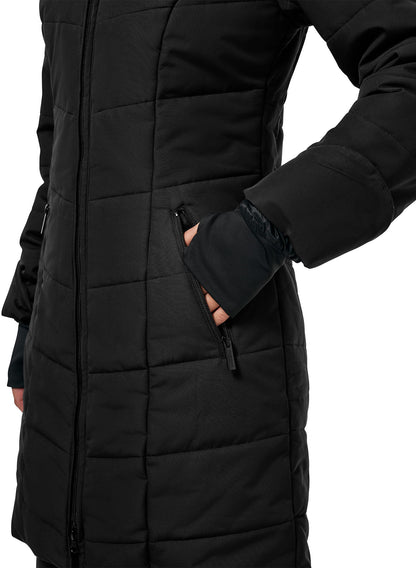 Denali Winter Jacket Equestrian Stockholm Denali Winter Jacket Black Mocha detalle 3