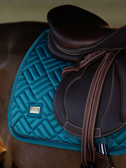 de salto Modern Equestrian Stockholm mantilla de salto Modern Teal Blue para equitación - vista 2