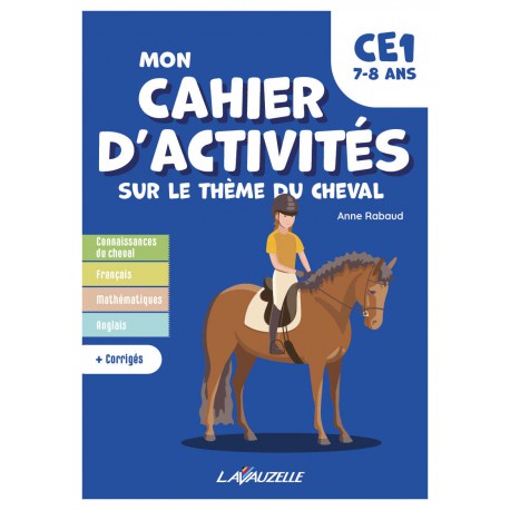 Accesorio ecuestre Mon Cahier d'Activités - Niveau CE1 - Lavauzelle - T.039 para equitación