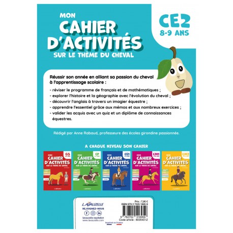 Mon Cahier d'Activités - Niveau CE2 - Lavauzelle - T.039